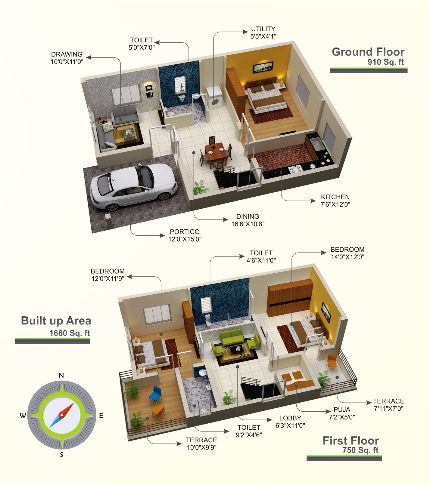 Laxmi Avenue Floor Plan