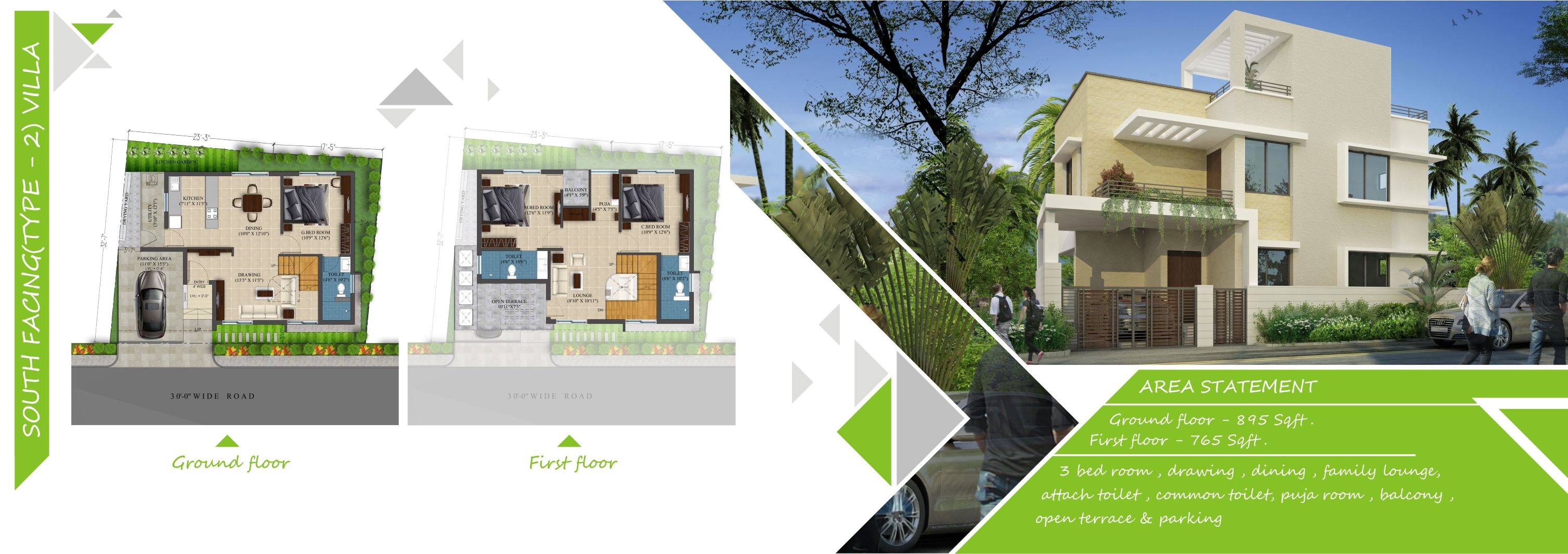 Laxmi Green View Phase 1 Floor Plan 3