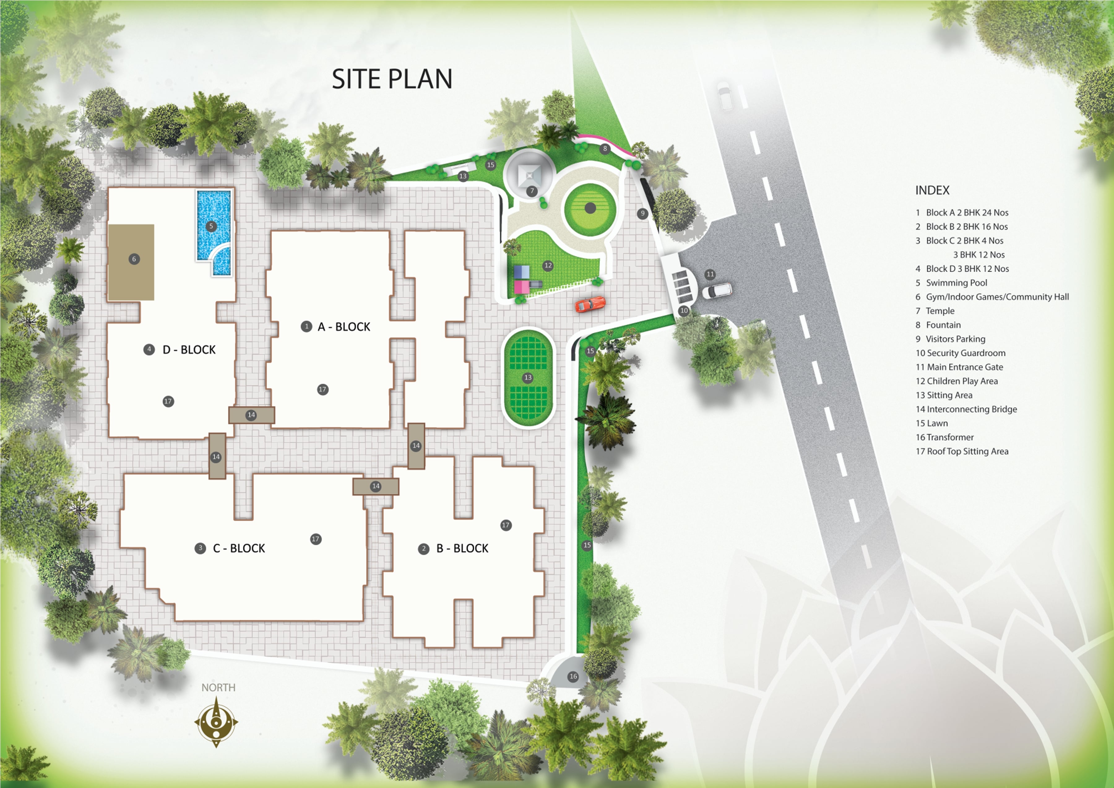 Laxmi Residency 3 Site Plan