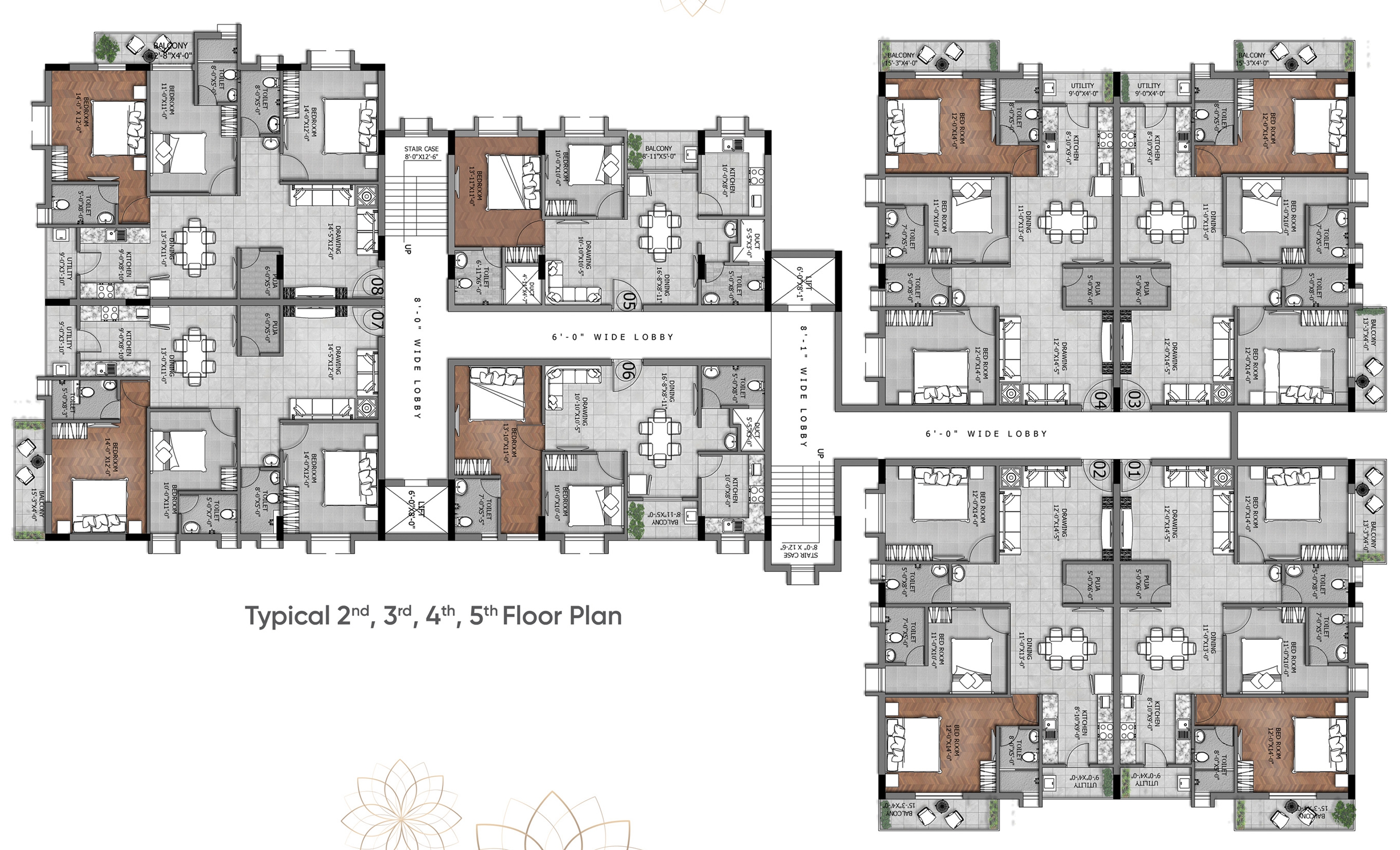 Laxmi Imperial Floor Plan 2